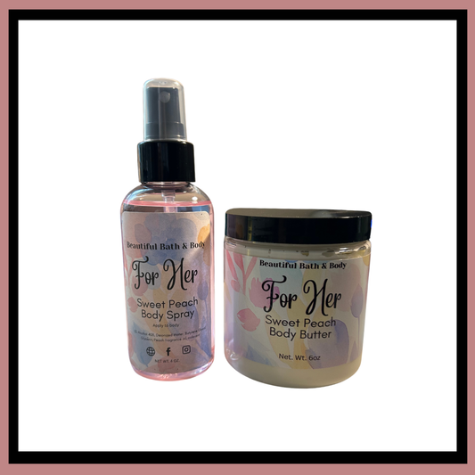 For Her Sweet Peach Bundle